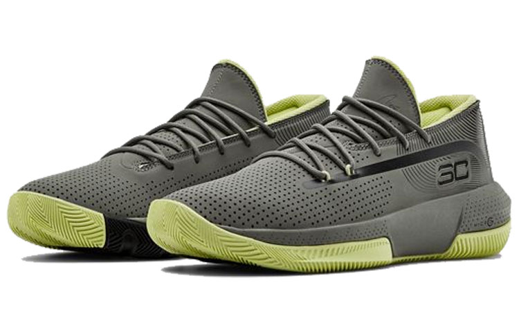 Shop Under Armour Curry 3Zer0 3 ''Grau Gravity Grün'' 3022048-302
