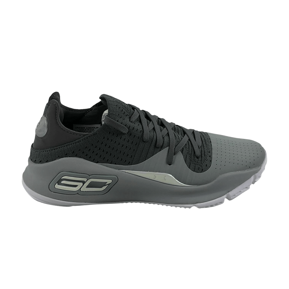 Under Armour Curry 4 Low TB 'Grey' 3021707-104