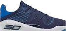Order Under Armour Curry 4 Low TB 'Navy' Lelaki Kasual Sukan Sneakers. 3021707-406