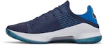 Lookbook Under Armour Curry 4 Low TB 'Navy' Lelaki Kasual Sukan Sneakers. 3021707-406