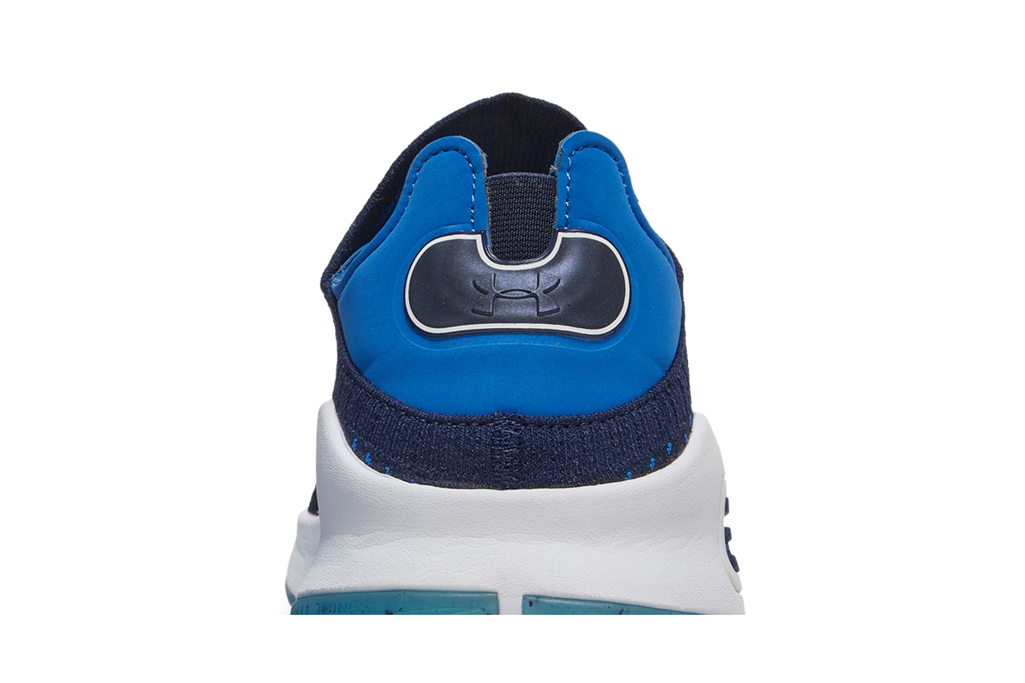 Sizing Under Armour Curry 4 Low TB ''Navy Bleu'' 3021707-406