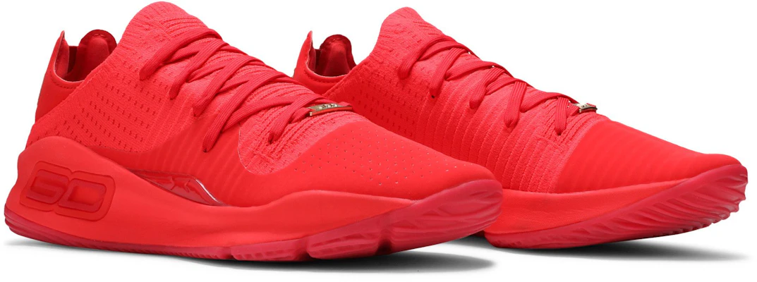 Under Armour Curry 4 Low TB ''Rot'' 3021707-603 Cheap Under Armour Curry 4 Low TB ''Rot'' 3021707-603
