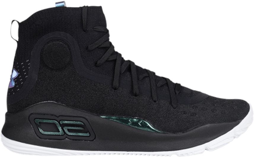 (Grade School) Under Armour Curry 4 Mid 'Black' 1295995-007 - 1295995-007 - Novelship