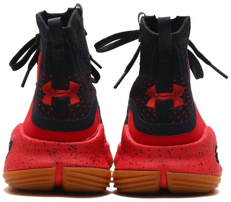 安德玛 Curry 4 红黑泡胶篮球鞋 1298306-603 Shop 安德玛 Curry 4 红黑泡胶篮球鞋 1298306-603