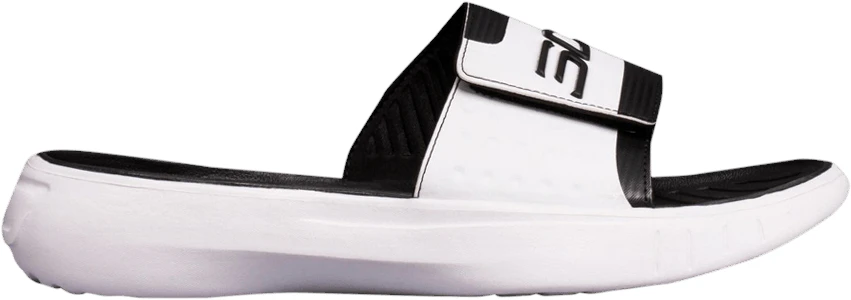 under-armour-curry-4-slide-black-white