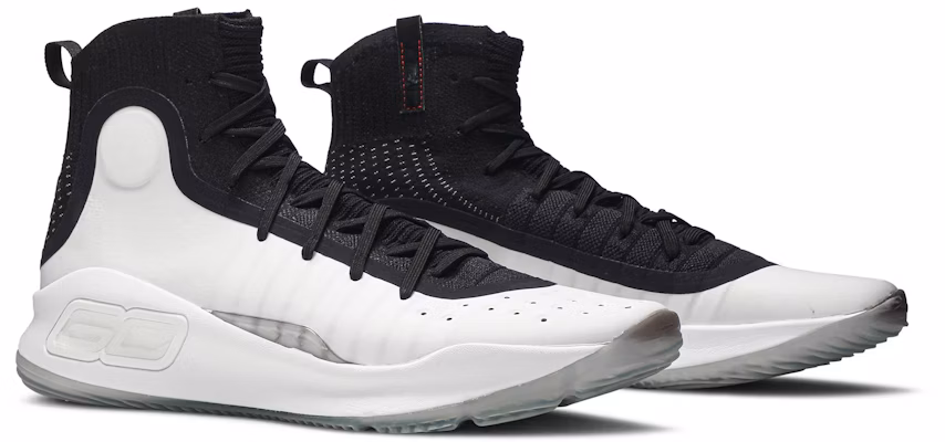 Under Armour Curry 4 Putih Hitam 1298306-007 Cheap Under Armour Curry 4 Putih Hitam 1298306-007