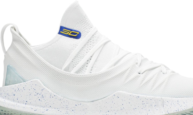 Under Armour Curry 5 Low 'Triple White' 3020657‑106 - 3020657-106 ...