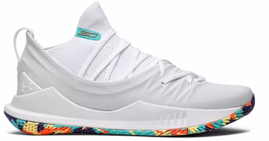 Under Armour Curry 5 White Confetti 3020657-109 Under Armour Curry 5 White Confetti 3020657-109