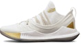 Buy Under Armour Curry 5 Putih Emas 3020657-100