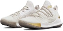 Lookbook Under Armour Curry 5 Putih Emas 3020657-100