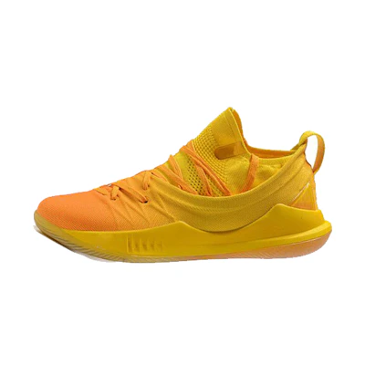 UA Curry 5 Yellow Orange