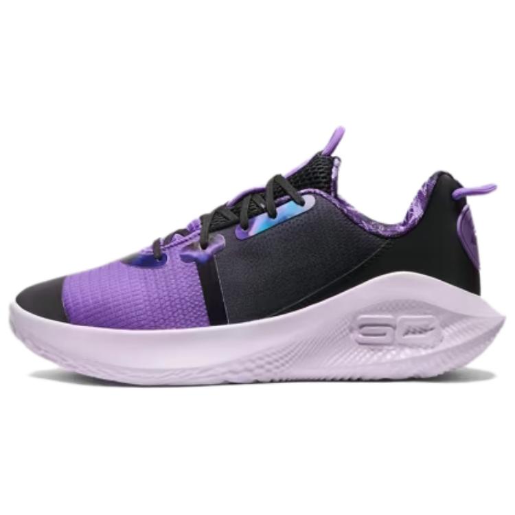 Under Armour Curry 6 FloTro "Pangu" Low-Top Basketball Shoes Purple/Black 6000197-001