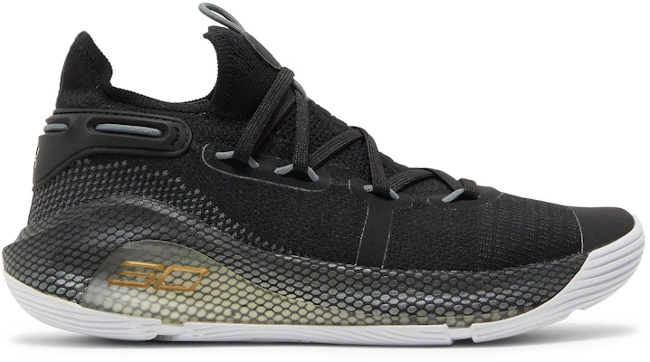 Under Armour Curry 6 Team 'Black Gold Metallic' 3022893-008 Buy Under Armour Curry 6 Team 'Black Gold Metallic' 3022893-008