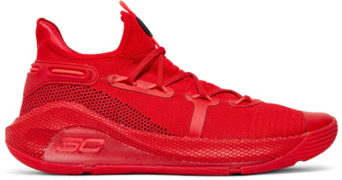 Under Armour Curry 6 Team 'Triple Red' 3022893-603 Under Armour Curry 6 Team 'Triple Red' 3022893-603