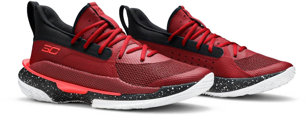 Under Armour Curry 7 Steph RED CORDOVA/BLACK-BETA RED 3021258-605