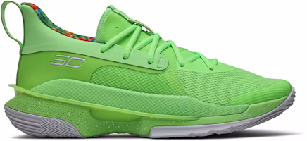 Under Armour Curry 7 Sour Patch Kids Lime 3021258-302 Under Armour Curry 7 Sour Patch Kids Lime 3021258-302