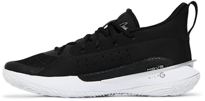 Under Armour Curry 7 Team 'Hitam Putih' 3023838-003 Lookbook Under Armour Curry 7 Team 'Hitam Putih' 3023838-003