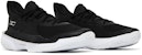 Under Armour Curry 7 Team 'Hitam Putih' 3023838-003
