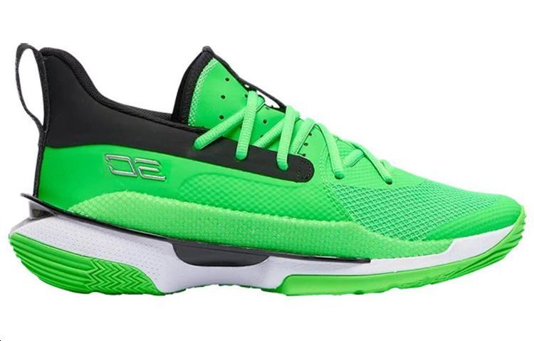Order Under Armour Curry 7 Team 'Green Black' 3023838-306