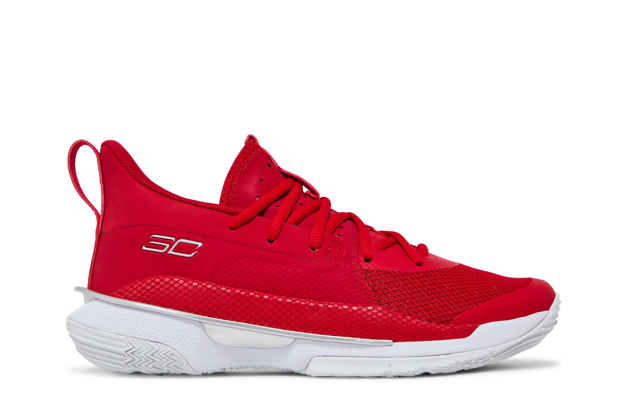 Under Armour Curry 7 Team 'Red White' 3023838-606
