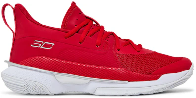 Under Armour Curry 7 Team 'Red White' 3023838-606 Under Armour Curry 7 Team 'Red White' 3023838-606