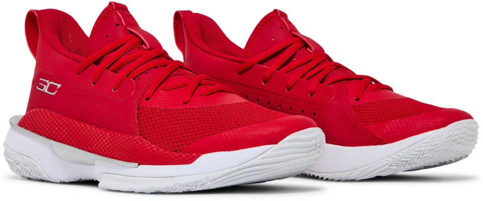 Under Armour Curry 7 Team ''Rood Wit'' 3023838-606 Cheap Under Armour Curry 7 Team ''Rood Wit'' 3023838-606