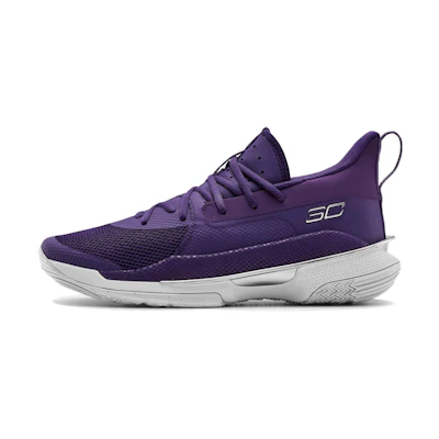 UA Curry 7 Team Purple White