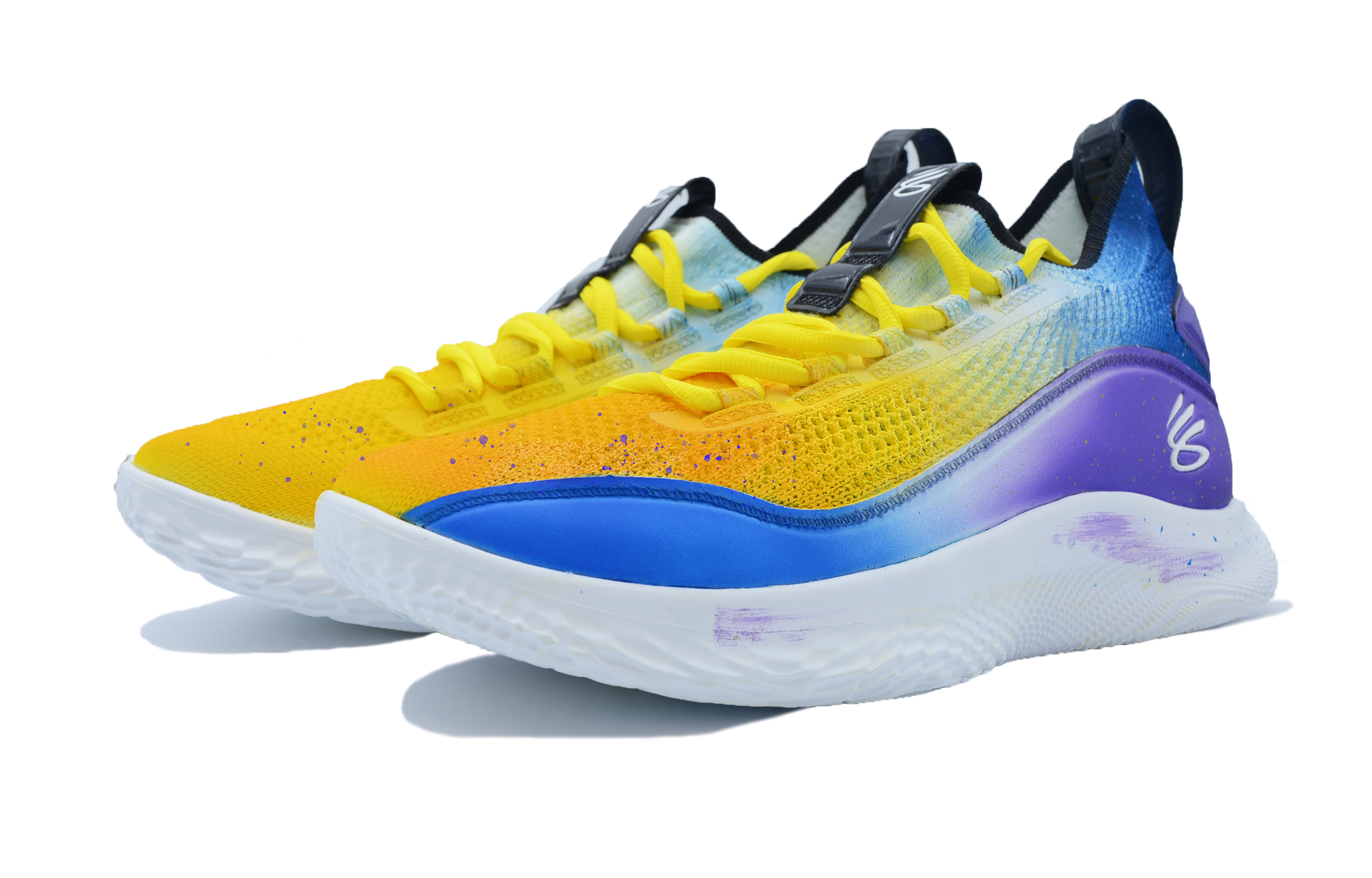 Lookbook Under Armour Curry 8 'Good Night Blue' Biru Malam 3024785-111(Team34-good-night)