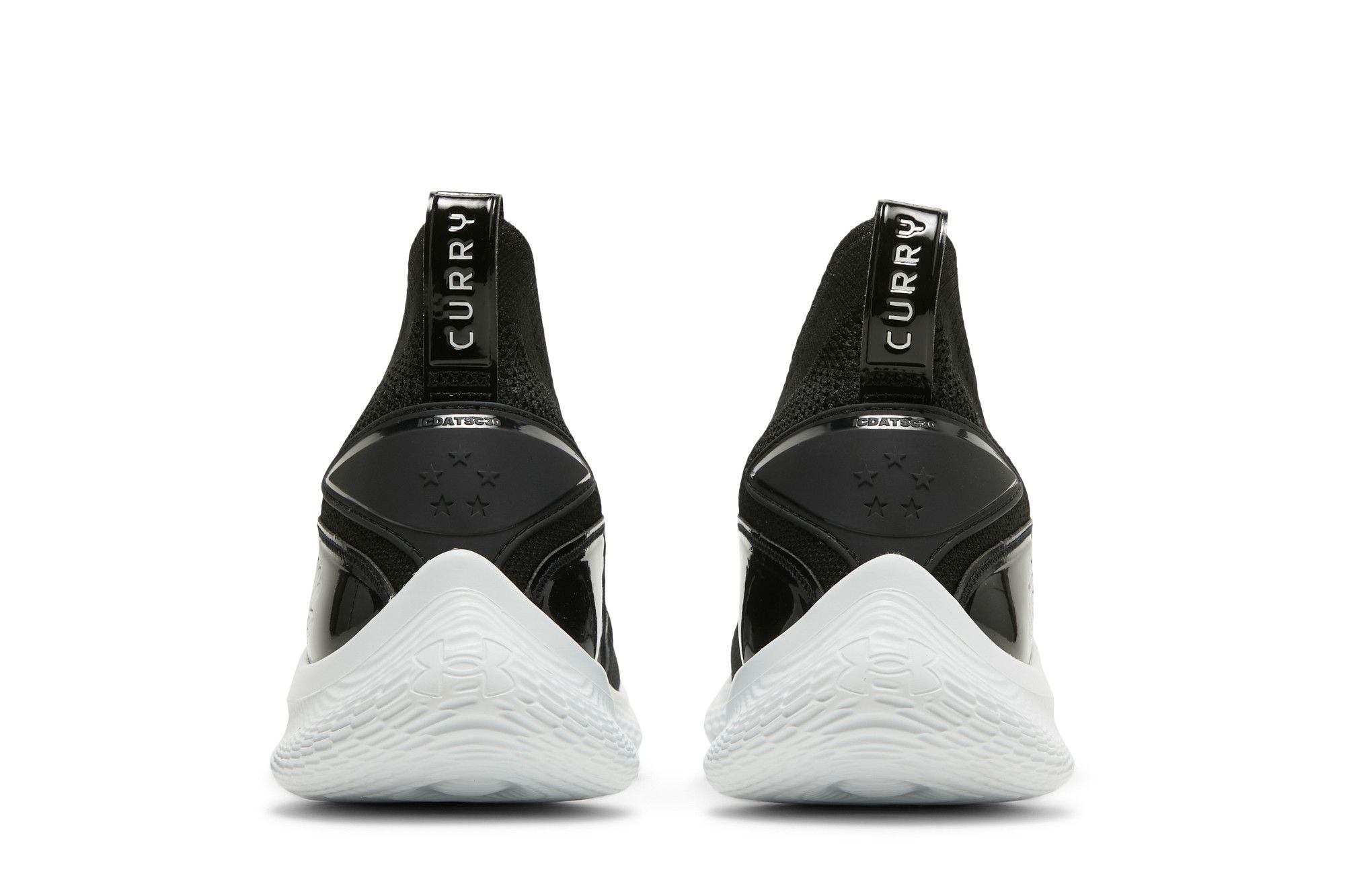 Sizing Under Armour Curry 8 NM 'Hitam Putih' 3024785-010