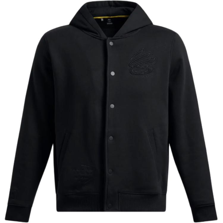 Under Armour Curry Black Hoodie Jacket - Warm & Comfortable 1387114-001