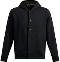 Under Armour Curry Black Hoodie Jacket - Warm & Comfortable 1387114-001 Under Armour Curry Black Hoodie Jacket - Warm & Comfortable 1387114-001