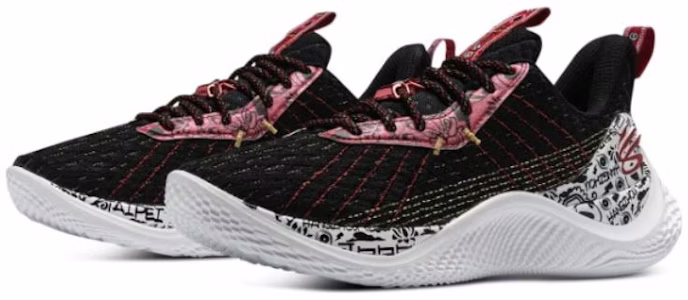 "Under Armour Curry Flow 10 'Negro Rojo'" 3026289-001 Lookbook "Under Armour Curry Flow 10 'Negro Rojo'" 3026289-001