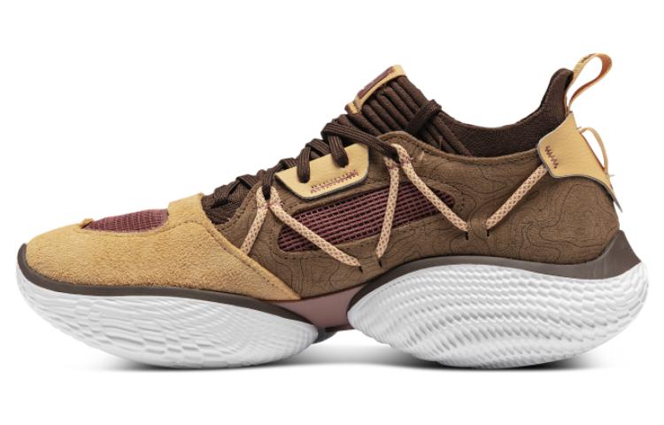 Under Armour Curry Flow 10 Yellow Low-Top Running Shoes Breathable. 3023815-700