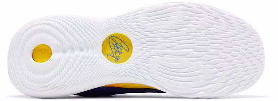Shop Under Armour Curry 11 库里11 耐磨透氣 低筒 籃球鞋 男款 白藍黃