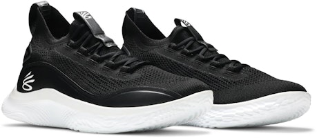 Under Armour Curry Flow 8 'Hitam Putih' 3023085-002 Cheap Under Armour Curry Flow 8 'Hitam Putih' 3023085-002