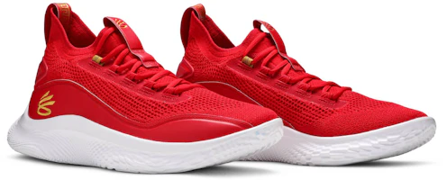 Cheap Under Armour Curry 8 耐磨防滑 低筒 實戰籃球鞋 男款 紅