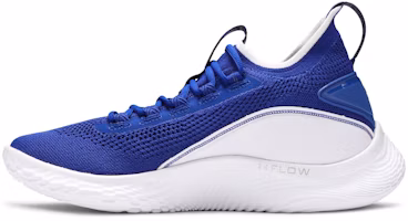Lookbook Under Armour Curry 8 防滑耐磨 中筒 實戰籃球鞋 男女同款 藍色