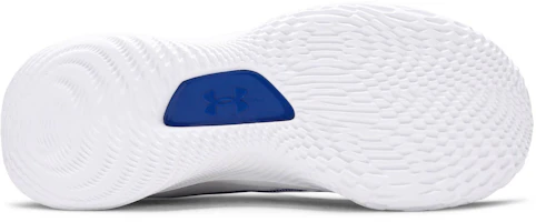 Shop Under Armour Curry 8 防滑耐磨 中筒 實戰籃球鞋 男女同款 藍色
