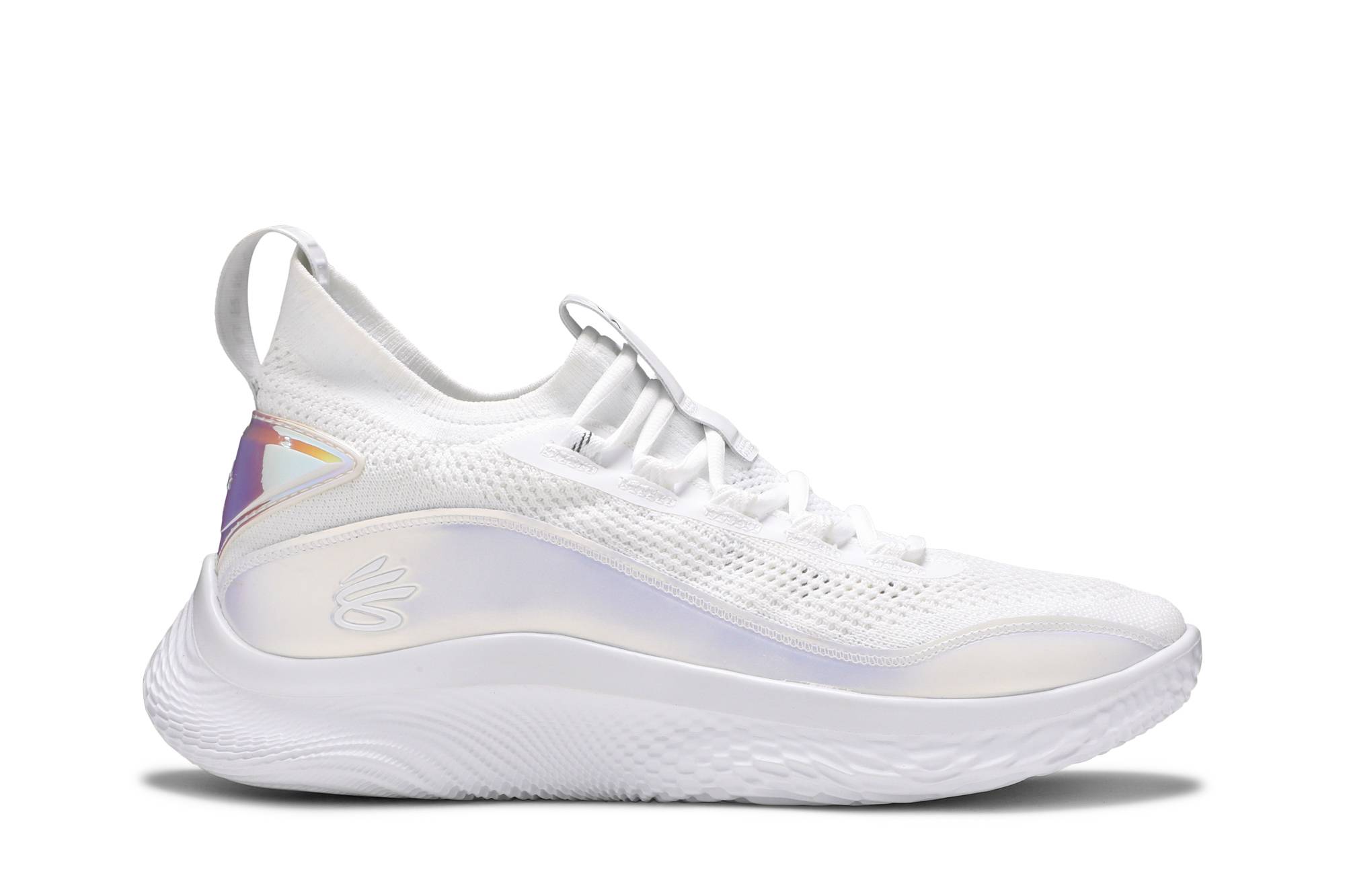 Buy Under Armour Curry 8 中筒 實戰籃球鞋 男款 白銀色