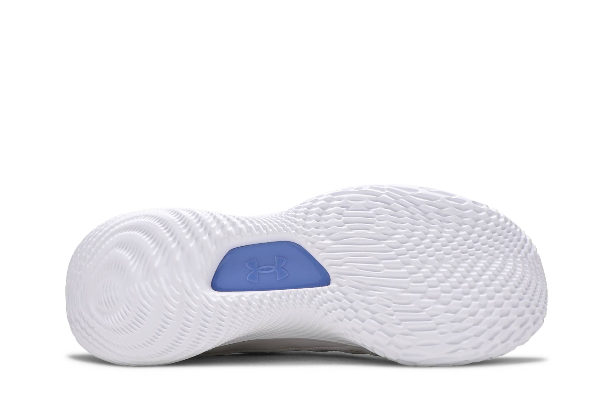 Shop Under Armour Curry 8 中筒 實戰籃球鞋 男款 白銀色