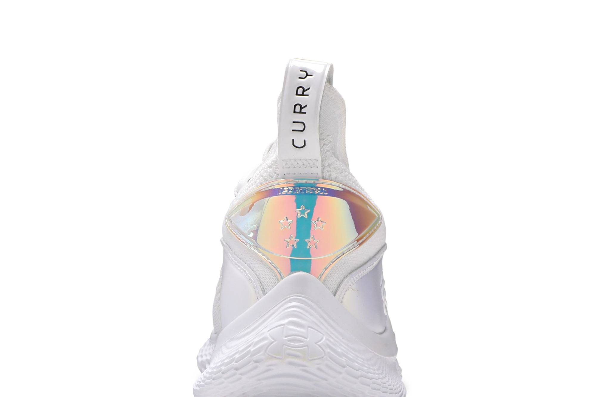 Sizing Under Armour Curry 8 中筒 實戰籃球鞋 男款 白銀色