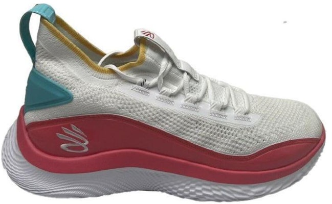 安德玛 库里 Flow 8 NM TB '白色多彩' 3025126-108 Order 安德玛 库里 Flow 8 NM TB '白色多彩' 3025126-108