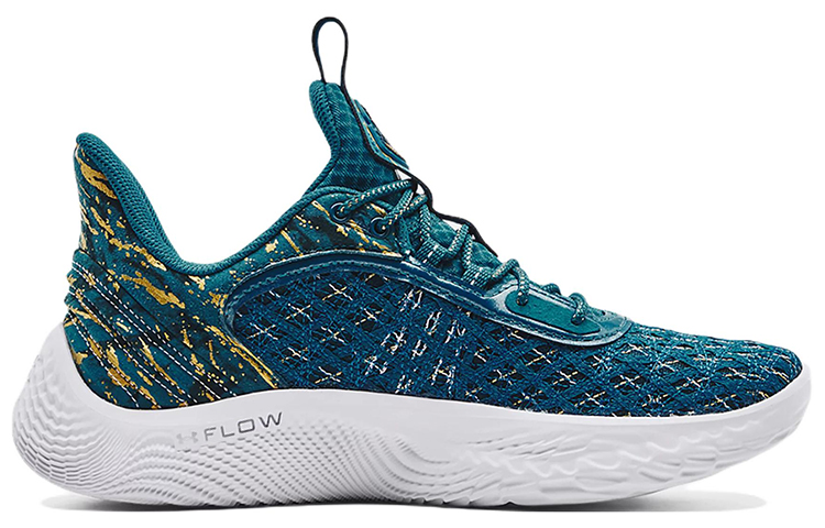 Lookbook Under Armour Curry 9 Flow “2974 3PT Record“ 低筒 實戰籃球鞋 男款 藍色