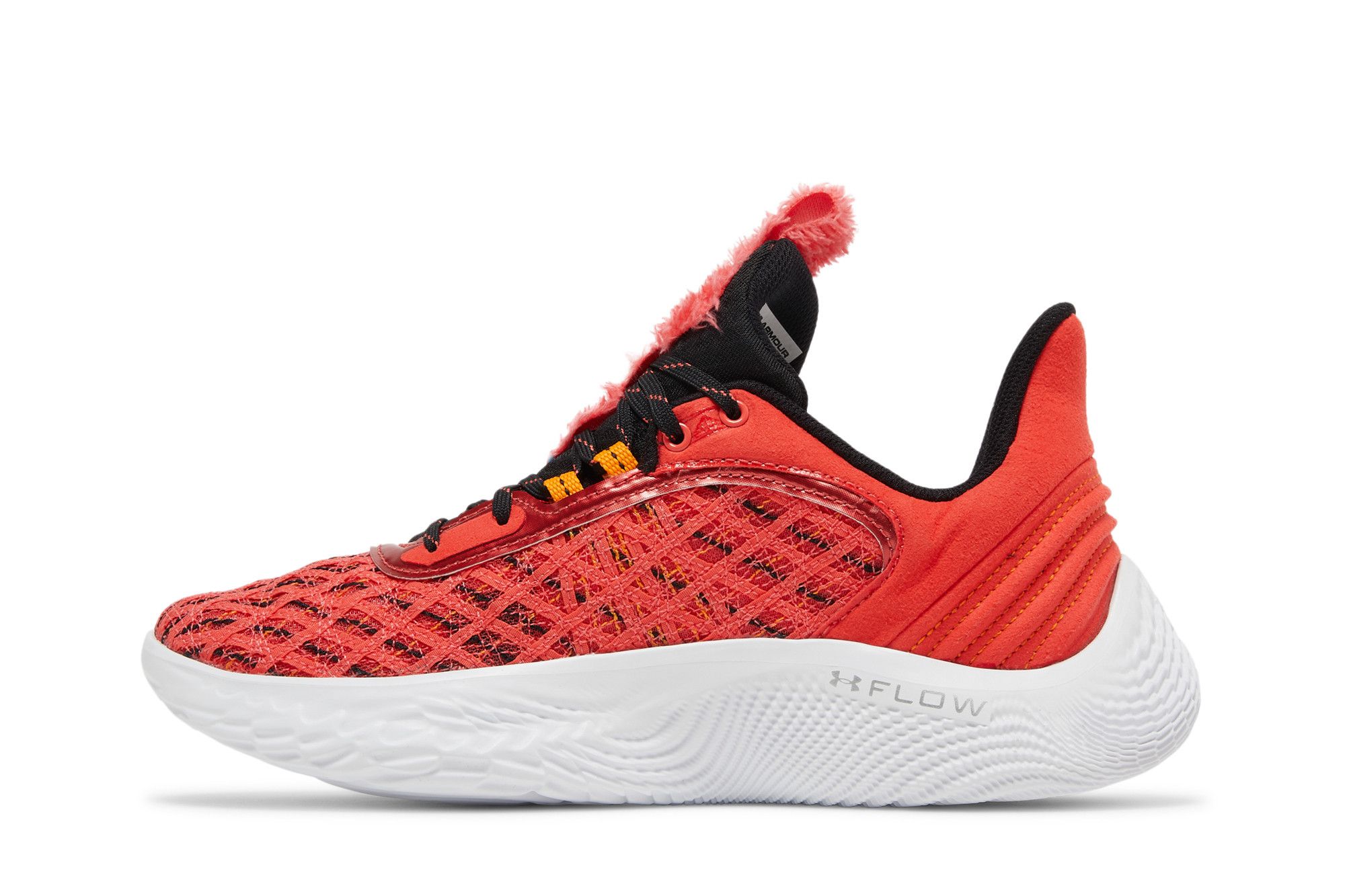 Shop Under Armour Curry Flow 9 Sesame Street Elmo รองเท้าบาสแอลโม่ 3024248-603