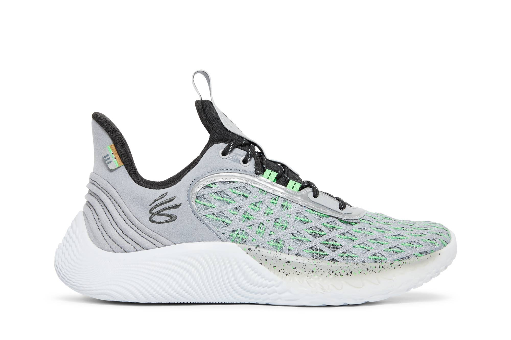 Under Armour Curry Flow 9 Sesame Street Oscar 3024248-102