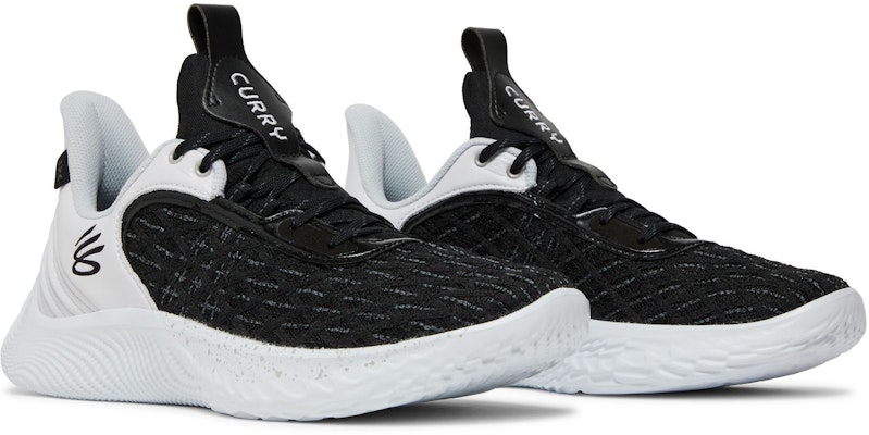 Under Armour Curry Flow 9 Team 'White Black' 3025631-103 Cheap Under Armour Curry Flow 9 Team 'White Black' 3025631-103