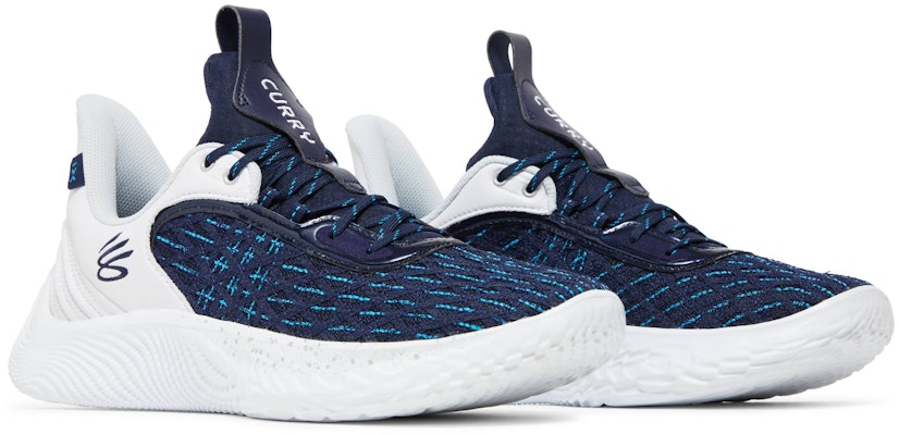 Under Armour Curry Flow 9 Team 'Putih Midnight Navy' 3025631-101 Cheap Under Armour Curry Flow 9 Team 'Putih Midnight Navy' 3025631-101