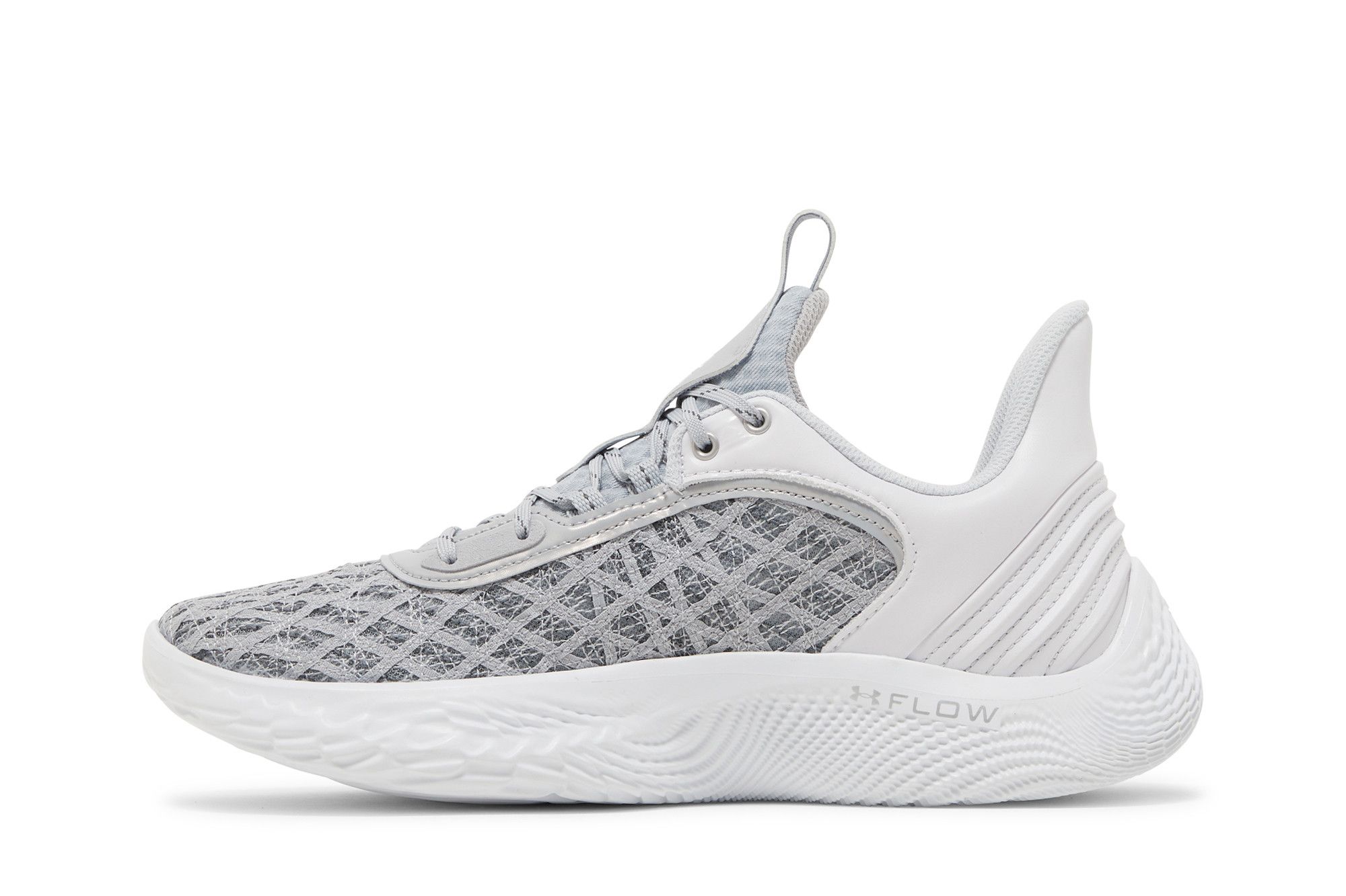 Lookbook 安德玛 Curry Flow 9 Team "白色浅灰" 3025631-102