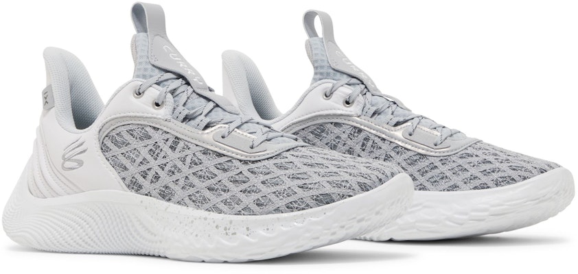 Under Armour Curry Flow 9 Team ''Putih Abu-Abu Muda'' 3025631-102 Cheap Under Armour Curry Flow 9 Team ''Putih Abu-Abu Muda'' 3025631-102