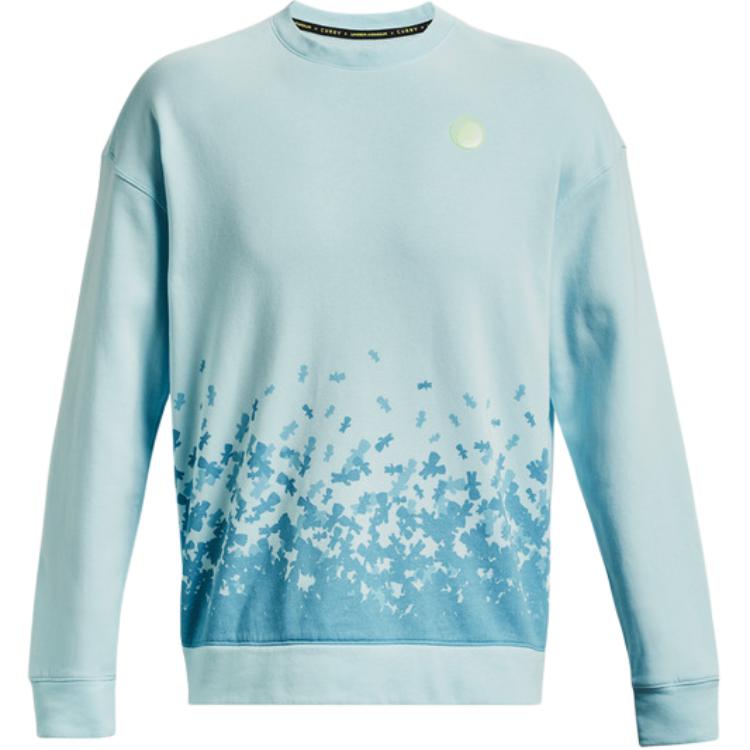 Under Armour Curry Graphic Retro Sweatshirt Blue 1374315-469
